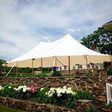 A 44 X 64 Tidewater Sailcloth Tent Hosted A Wedding Reception For 100 People At Candlelight Farms Inn Durkinte Party Tent Rentals Tent Rentals Outdoor Tent