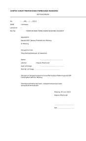 Contoh surat sk contoh sk susunan pengurus majelis taklim. 10 Contoh Surat Permohonan Pembukaan Rekening Bank Lezgetreal