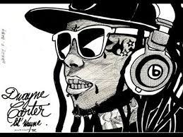 No.987 How To Draw Lil Wayne - Youtube