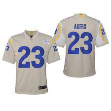 Cam akers, eric dickerson unveil new los angeles rams jerseys. Nfl Cam Akers Football Jersey T Shirt And Merchandise Shop Isanmiguel Com