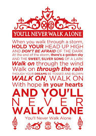 Fc liverpool vector logo in svg, png, dxf, eps files. You Ll Never Walk Alone Lyrics Print Liverpool Football Etsy Liverpool Football Alone Lyrics Liverpool Football Club
