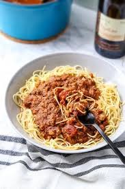 Vegan Spaghetti Bolognese Pickled Plum Food And Drinks Recipe Vegan Spaghetti Spaghetti Bolognese Vegetarian Crockpot