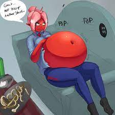 (18+) massive stuffed thanksgiving belly!! Ember On Thanksgiving By Metalforever Body Inflation Know Your Meme