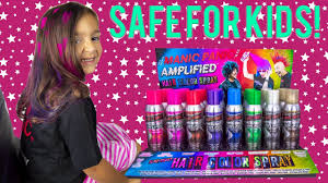 The color will gradually wash out after about a dozen shampoos. Manic Panic Amplified Color Spray Sofia S Hearts Youtube