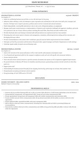 Maybe you would like to learn more about one of these? Senior Internal Auditor Resume Sample Mintresume