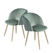 At amishoutletstore.com we have a wide variety of oak dining room furniture for you to choose. Cozycasa Dining Room Chair Kitchen Chairs Set Accent Chair Set Of 2 For Living Room Side Velvet Chair With Armrest Metal Legs Green Buy Online In United Arab Emirates At Desertcart Ae