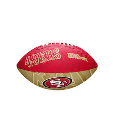 The san francisco 49ers issued their first unofficial depth chart of the preseason, which has sparked a few conversations. Nfl Team Tailgate Football San Francisco 49ers Wilson Sporting Goods