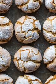Vegan Amaretti Cookies Lazy Cat Kitchen Recipe Vegan Cookies Vegan Christmas Cookies Vegan Desserts