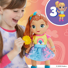 Doll hair is generally a synthetic hair made out of plastics and glued or knotted into holes on the doll's head. Baby Alive Baby Grows Up Happy Hope Growing And Talking Baby Doll Toy With Surprise Accessories Toys R Us Canada