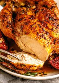 Roasted Chicken Recipe With Garlic Herb Butter Whole Roasted Chicken Recipe Roast Chicken Recipes Roasted Chicken Garlic Recipes