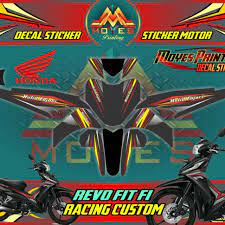 Decal stiker full body hond. Decal Sticker Revo Sticker Motor Revo Fulbody Sticker Honda Motor Revo Fi Fit Racing Custome Shopee Indonesia