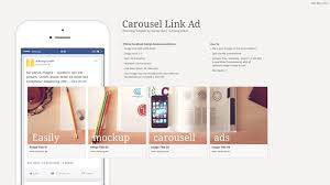 The best instagram ads mockup to promote their existing publications or generating new content for the best instagram mockup to place your ad design, promotional image or any product that your. Carousel Link Ad Psd Facebook Ads Design Facebook Carousel Ads Carousel