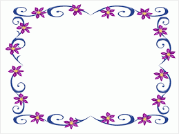 Princess Borders And Frames Clipart Clipart Kid Clip Art Borders Free Clip Art Flower Outline