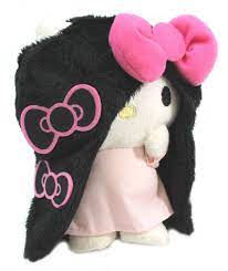 Kadokawa Production Ringu X Hello Kitty Plush Doll Sadako Yamamura Walmart Com In 2021 Hello Kitty Plush Hello Kitty Items Plush Dolls