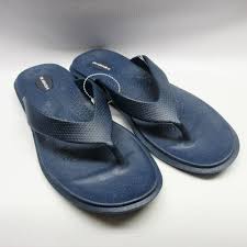 okabashi sandals women maui flip flops in navy cabaline