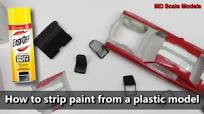 How to strip paint off a plastic model