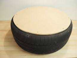 Araba Lastiginden Dekoratif Tabure Tutoriel Diy Pouf Mobilier De Salon