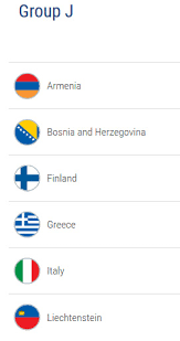 Complete table of world cup qualifiers standings for the 2020/2021 season, plus access to tables from past seasons and other football leagues. Italy Euro 2020 Qualification Guide Chiesa Di Totti