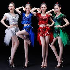 Shop contemporary and lyrical dance costumes. Usd 81 35 Jazz Dance Dress Female Modern Dance Costume Adult Sexy Korean Version Youth Hip Hop Ds Performance Dress Female Jazz Suit Wholesale From China Online Shopping Buy Asian Products Online