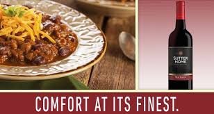 Wine Pairing Recipe Hearty Beef Chili Sutter Home Family Vineyards Wine Food Pairing Wine Recipes Beef Chili