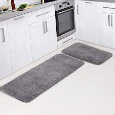 5.0 out of 5 stars kitchen rug. Amazon Com Kitchen Rugs Anti Slip Kitchen Rugs And Mats 2 Pcs Kitchen Mats For Floor Washable Rug For Kitchen 17 X48 17 X24 Grey Kitchen Dining