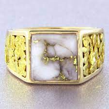 Natural Gold Quartz Gold Nugget Men S Ring Gold Nugget Ring Natural Gold Gold Nugget Delivering products from abroad is always. natural gold quartz gold nugget men s