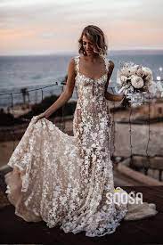 Luxury 3d Lace Sweetheart Mermaid Wedding Dress Rustic Wedding Gowns Q Sqosa Dream Wedding Dresses Wedding Dresses Rustic Wedding Gowns