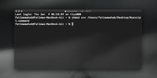 Basic mac commands in terminal. How To Run Terminal Commands From A Script On Macos