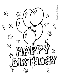 Set off fireworks to wish amer. Birthday Coloring Pages Free Coloring Pages Coloring Library