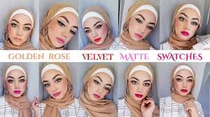 Add both to cart add both to list. Golden Rose Velvet Matte Swatches Youtube