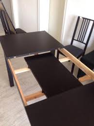 Esstisch ausziehbar ikea bis 150. Ikea Tisch Schwarzbraun Ausziehbar Ikea Schreibtisch Mit Ausziehbarer Platte Schwarz Braun 26210 5145 188 Amazon De Baumarkt Offnung Fur Sonnenschirm In Der Tischmitte Blog Anak Motor