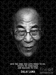 Dalai Lama Quotes Jigsaw Puzzles for Sale