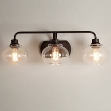 Seeded Globe Vintage Bath Light 3 Light Bath Light Fixtures Bath Light Bathroom Light Fixtures