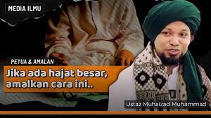 Abasy syaikhi dari abi hurairah ra.) baca juga: Amalan Bagi Sesiapa Yg Mempunyai Hajat Yang Besar Ustaz Muhaizad Muhammad Youtube