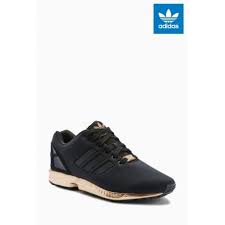 Adidas Black And Rose Gold Trainers Zx Flux Adidas Black Gold Originals Zx Flux Shoes Sale Online Gold Adidas Rose Gold Sneakers Gold Sneakers