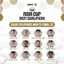 Gilas pilipinas men's final 12 fiba asia cup 2021 qualifiers!!! One Sports On Twitter Just In Gilas Pilipinas Final Lineup Vs Indonesia In The First Window Of The Fiba Asia Cup 2021 Qualifiers
