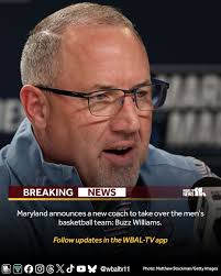 Maryland announces a new coach to take over the men's basketball team: Buzz  Williams. Follow updates in the WBAL-TV app:  http://www.wbaltv.com/article/sports-new-maryland-terps-basketball-coach-buzz-williams/64354955