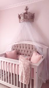 Princess Nursery Crown Canopy Baby Girl Room Baby Girl Bedroom Girl Nursery Room