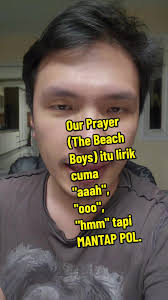 Ada banget loh guys, lagu yang liriknya cuma "aaah", "oooo", "hmm" doang  tapi enak banget dan keren habis aransemennya, yaitu Our Prayer dari  @thebeachboys loh! Dengan modal lirik begitu doang, ...