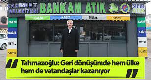 Geri dönüşüme büyük önem veren başkanımız mehmet tahmazoğlu, bankam atık noktalarına geri dönüşüm m. Sahinbey De Atik Bankasi Kuruldu Genel Haberleri