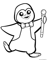 The resolution of png image is 1000x1000 and classified to torn page ,coloring pages ,tie. Funny Penguin With Bow Tie Coloring Pages Printable