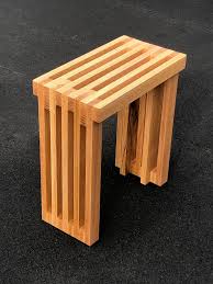 Crafted in solid oak, this coffee table is an artful study of balance and symmetry. Furniture Danielle Eshkar