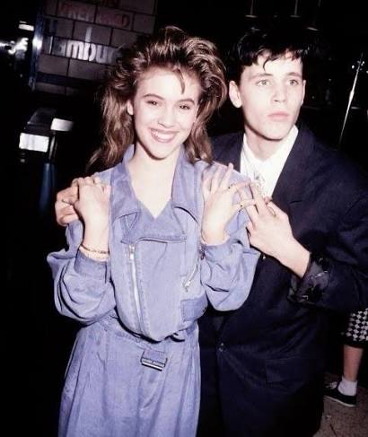 Alyssa Milano and Corey Haim | TikTok