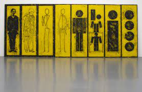Since the 1970s, us artist matt mullican has been interested in models for explaining the world. Matt Mullican Untitled Evolution Of Man 2012 Artsy