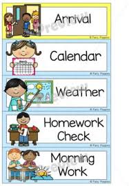 Editable Daily Schedule Visual Timetable Labels By Fairy Poppins Teachers Pay Teachers In 2020 Visual Timetable Phonics Posters Schedule Cards