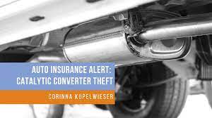 A catalytic converter is a device that looks like a small muffler along with the exhaust system. Auto Insurance Alert Catalytic Converter Theft Propel Insurance
