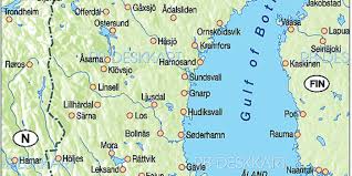 The city population is about 51,000 (2010), but including suburbs the total is close to 100,000. Karte Von Schweden Land Staat Welt Atlas De