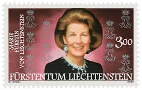 Er wurde 86 jahre alt. Liechtenstein 2002 Furstin Marie Von Liechtenstein Stamp Liechtenstein Princess