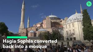 Hagia sophia was built as an orthodox christian cathedral and first converted into a mosque after the ottoman conquest nine centuries later. Hagia Sophia Will Be A Mosque Again Bloomberg