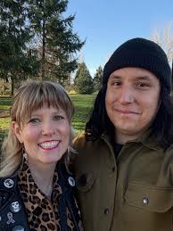 oldie but goldie ⭐️🥇💛✨ my reasons for posting now: 1. MATCHING duh 2.  this cheetah sweatshirt is now ruined & can never be worn again so here's  proof i wore it 3. i love owen 🤭🤭